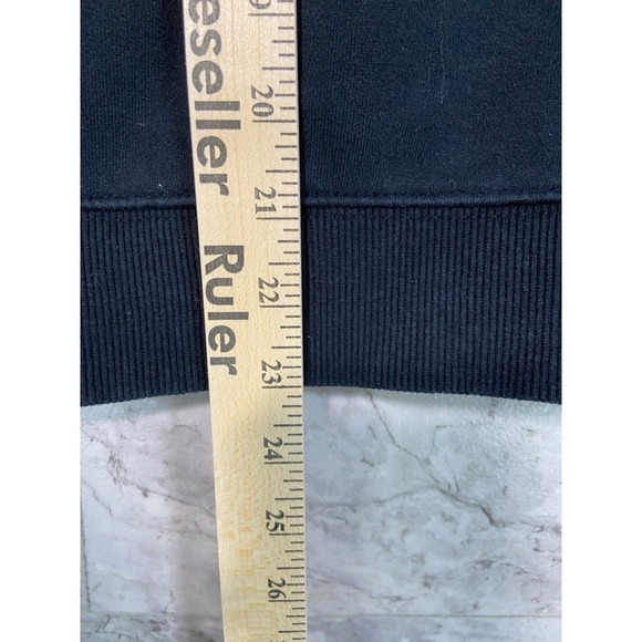 GOAT USA OG Black Hoodie Graphic Print Pullover Men's Size XS Streetwear Style - Picture 9 of 14